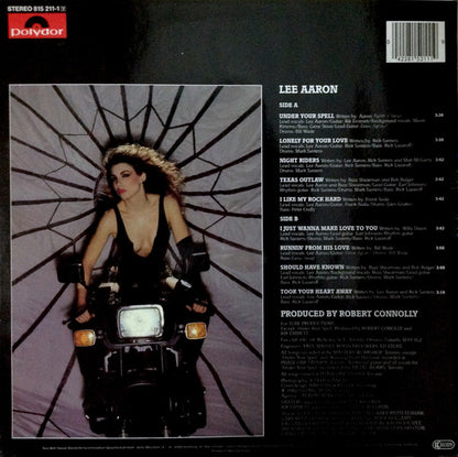 Lee Aaron : Lee Aaron (LP, Album, RE)