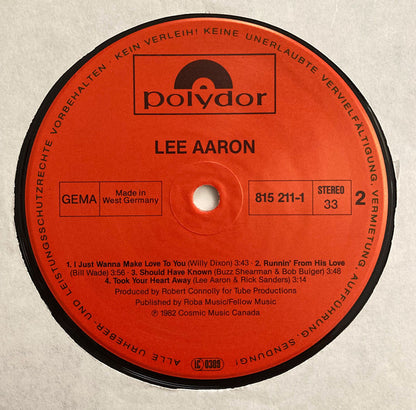 Lee Aaron : Lee Aaron (LP, Album, RE)