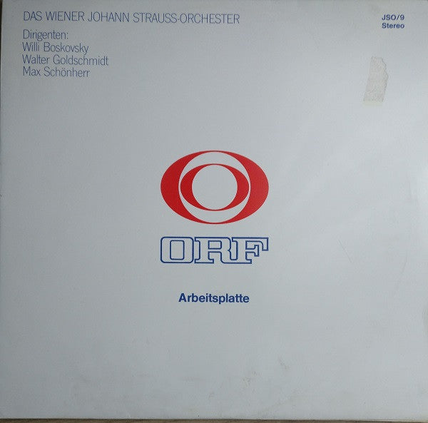 Wiener Johann Strauss Orchestra : ORF Arbeitsplatte JSO/9 (LP, Transcription)