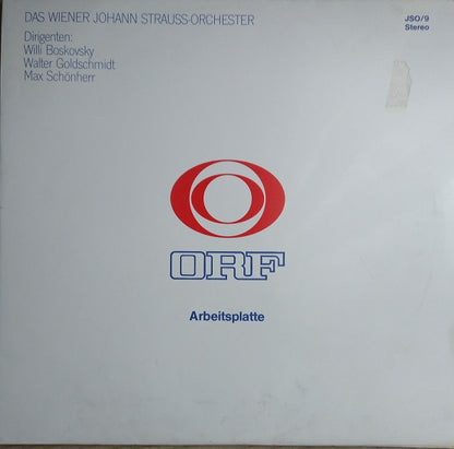 Wiener Johann Strauss Orchestra : ORF Arbeitsplatte JSO/9 (LP, Transcription)