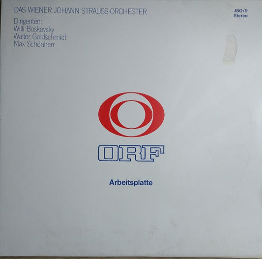 Wiener Johann Strauss Orchestra : ORF Arbeitsplatte JSO/9 (LP, Transcription)