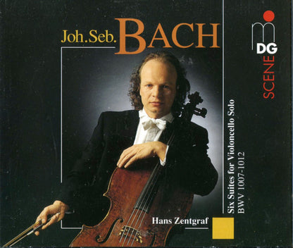 Hans Zentgraf, Johann Sebastian Bach : Six Suites For Violoncello Solo (2xCD)