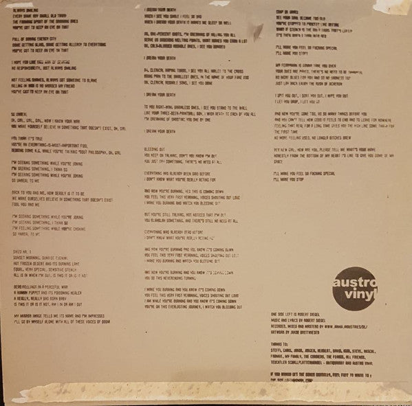 One Side Left : One Side Left (12", S/Sided, EP)