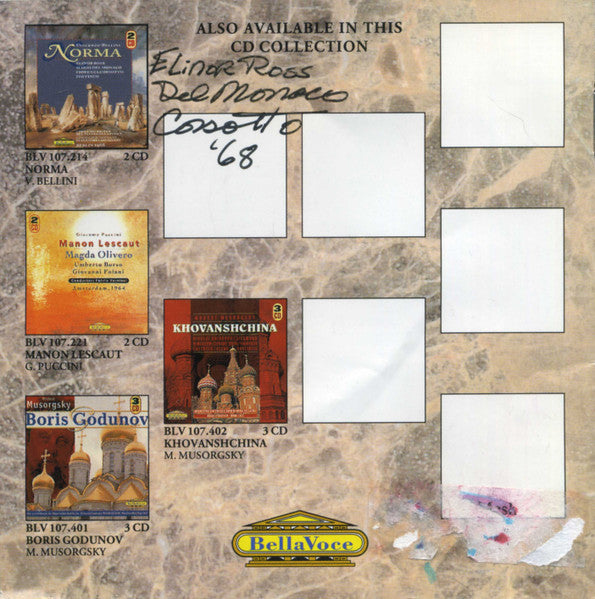 Giacomo Puccini : Manon Lescaut (2xCD, Album)