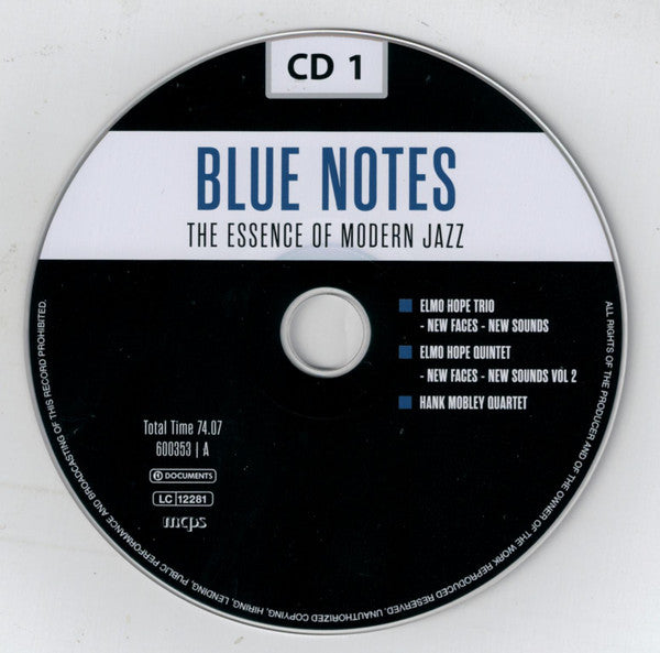 Various : Blue Notes - The Essence Of Modern Jazz (10xCD, Comp + Box)