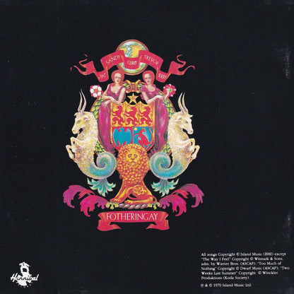 Fotheringay : Fotheringay (CD, Album, RE, RP, Dis)