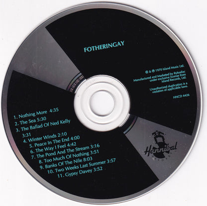Fotheringay : Fotheringay (CD, Album, RE, RP, Dis)