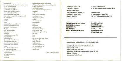 The Clifford Thornton New Art Ensemble : Freedom & Unity (CD, Album, RE)