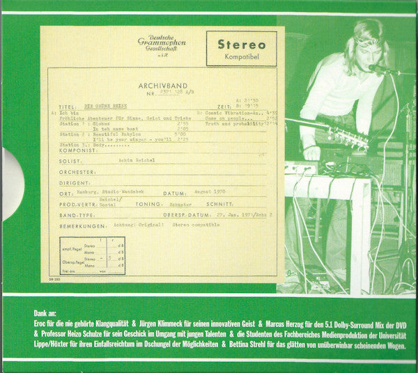 A.R. & Machines : Die Grüne Reise - The Green Journey (CD, Album, RE, RM, 3-F + DVD, PAL)