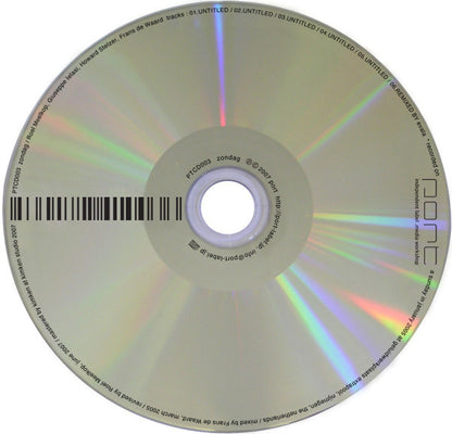 Roel Meelkop, Giuseppe Ielasi, Howard Stelzer, Frans de Waard : Zondag (CD, Album)