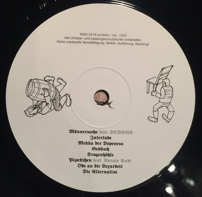 MC Bomber : Gebüsch (LP, Album + CD, Album)