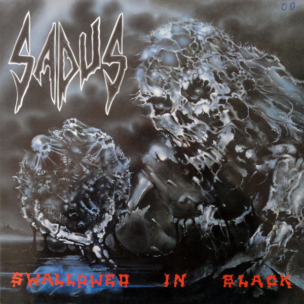 Sadus : Swallowed In Black (LP, Album)