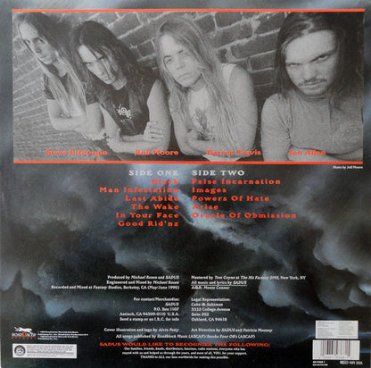 Sadus : Swallowed In Black (LP, Album)