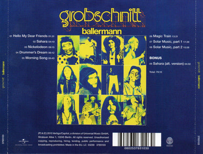Grobschnitt : Ballermann (CD, Album, RE, RM)