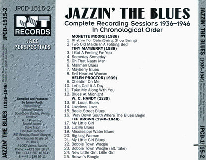 Various : Jazzin' The Blues: Complete Recording Sessions 1936-1946 In Chronological Order (CD, Comp)