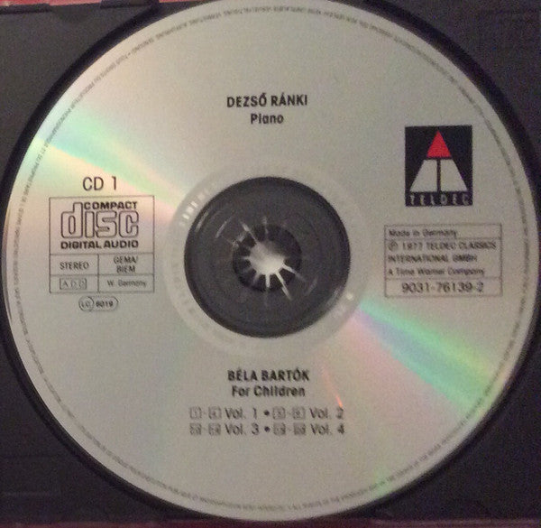 Béla Bartók - Dezső Ránki : Mikrokosmos / For Children (3xCD, Comp, RE)