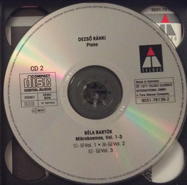 Béla Bartók - Dezső Ránki : Mikrokosmos / For Children (3xCD, Comp, RE)