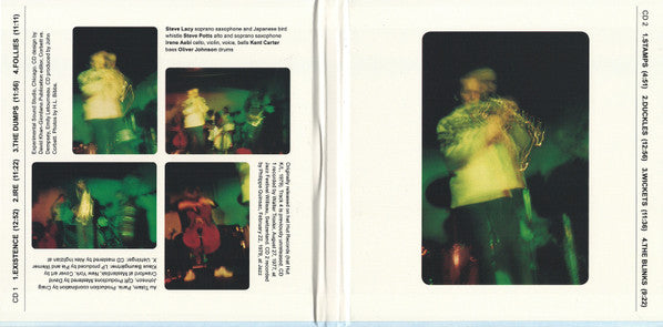 Steve Lacy : Stamps (2xCD, Album, RE)