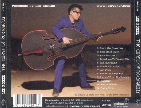 Lee Rocker : The Curse Of Rockabilly (CD, Album)
