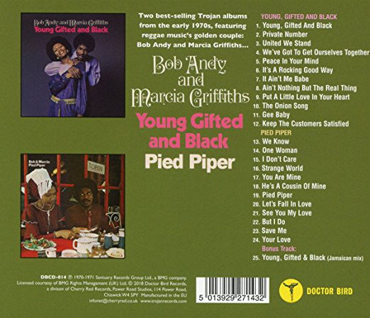 Bob & Marcia : Young Gifted And Black / Pied Piper (CD, Comp)