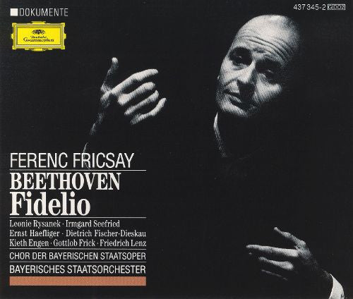 Beethoven* - Ferenc Fricsay, Leonie Rysanek, Irmgard Seefried, Ernst Haefliger, Dietrich Fischer-Dieskau, Kieth Engen, Gottlob Frick, Friedrich Lenz, Chor Der Bayerischen Staatsoper, Bayerisches Staatsorchester : Fidelio (2xCD, RE)
