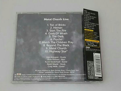 Metal Church : Live (CD, Album)