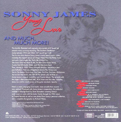Sonny James : Young Love - The Complete Recordings 1952-1962 (6xCD, Comp, Box + Box)