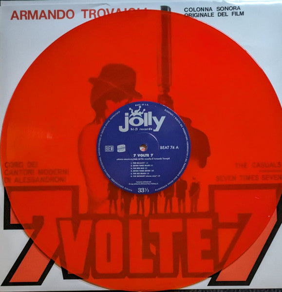 Armando Trovajoli* : 7 Volte 7 (Colonna Sonora Originale Del Film) (LP, Album, Mono, Ltd, RE, Ora)