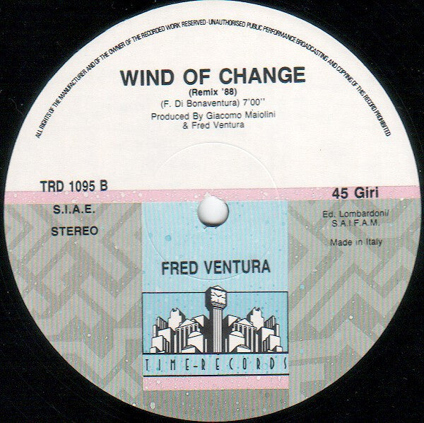 Fred Ventura : The Years (12")