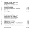 Gustav Mahler, Artur Schnabel, Rachel Harnisch, MythenEnsembleOrchestral*, Graziella Contratto : Symphony No. 4; Lieder (CD, Album)