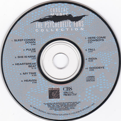 The Psychedelic Furs : Crucial Music: The Psychedelic Furs Collection (CD, Comp)
