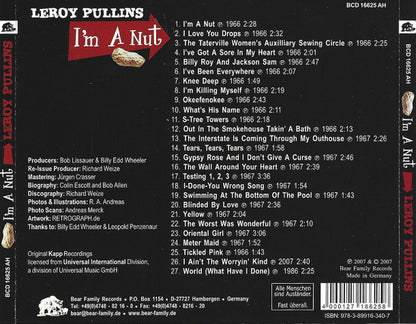 Leroy Pullins : I'm A Nut (CD, Comp)