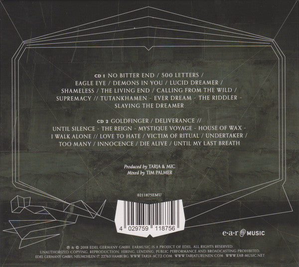 Tarja* : Act II (2xCD, Album, Dig)