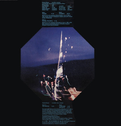 Pauline Oliveros : The Well And The Gentle (2xLP + Box)