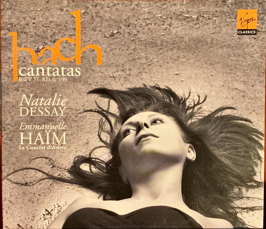 Johann Sebastian Bach, Natalie Dessay, Emmanuelle Haïm, Le Concert D'Astrée : Cantatas BWV 51, 82a & 199 (CD + DVD-V, NTSC)