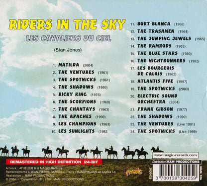 Various : Riders In The Sky Mania · Les Cavaliers Du Ciel (CD, Comp, RM, Dig)