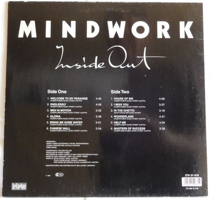 Mindwork : Inside Out (LP)