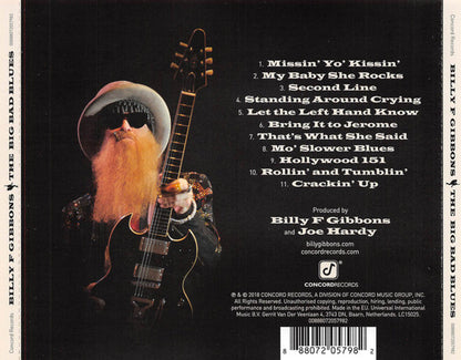 Billy Gibbons : The Big Bad Blues (CD, Album)
