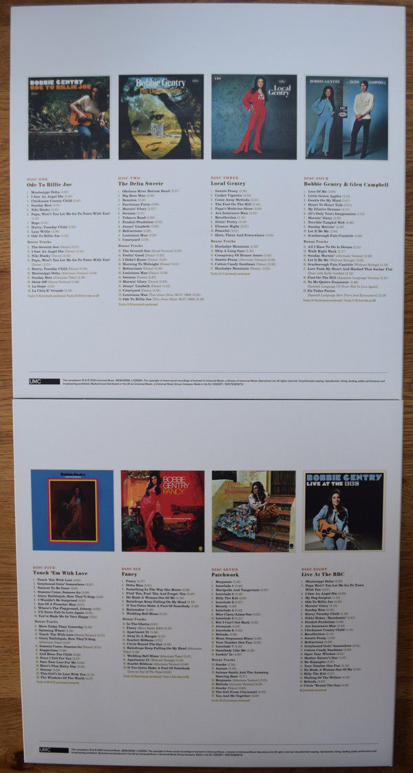 Bobbie Gentry : The Girl From Chickasaw County (The Complete Capitol Masters) (8xCD, Comp, RM + Box)