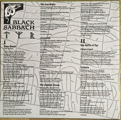 Black Sabbath : Tyr (LP, Album)