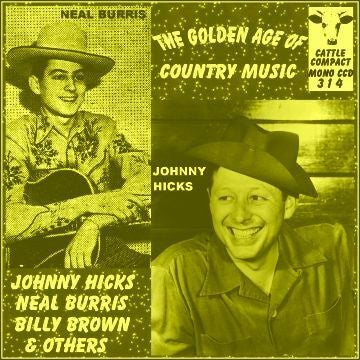Various : The Golden Age Of Country Music (CD, Comp, Mono)