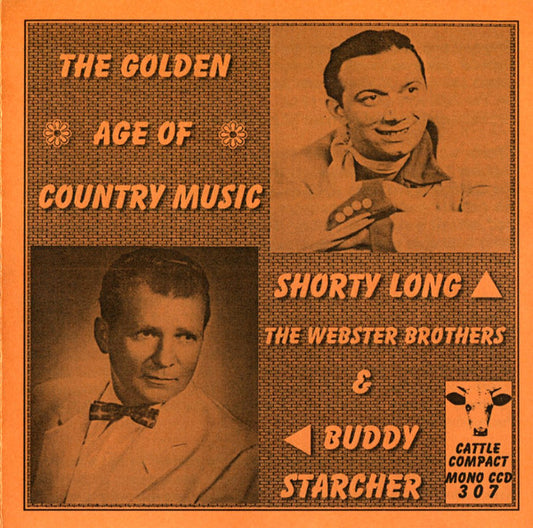 Various : The Golden Age Of Country Music (CD, Comp, Mono)