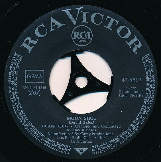 Duane Eddy : Moon Shot / Roughneck (7", Single)