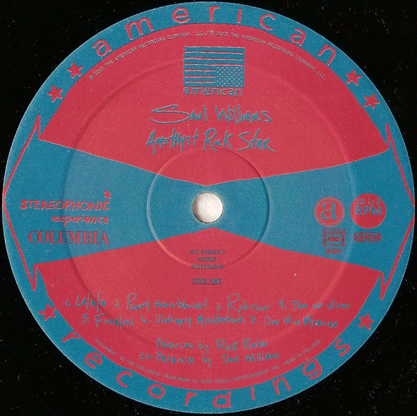 Saul Williams : Amethyst Rock Star (LP, Album)