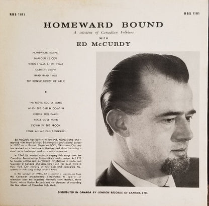 Ed McCurdy : Homeward Bound (LP, Album)