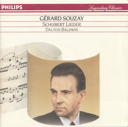Schubert*, Gérard Souzay, Dalton Baldwin : Schubert Lieder (CD, Album, RM)