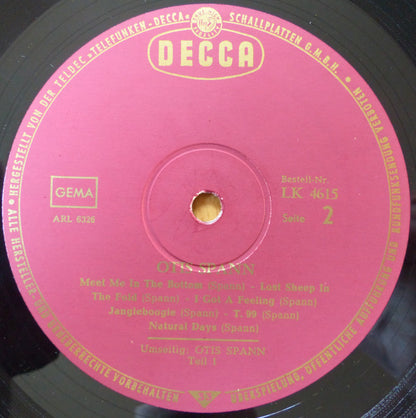 Otis Spann : The Blues Of Otis Spann (LP, Album, Mono)