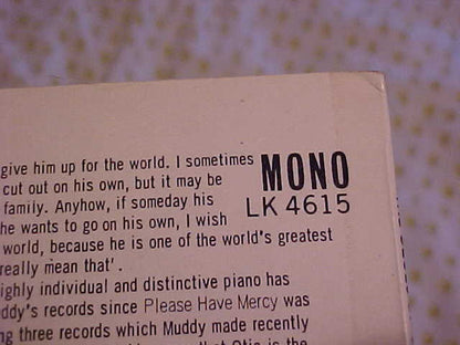 Otis Spann : The Blues Of Otis Spann (LP, Album, Mono)