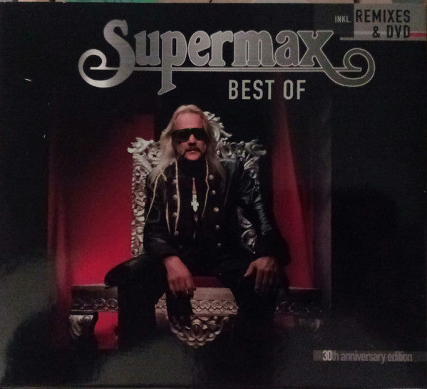 Supermax : Best Of (30th Anniversary Edition) Inkl. Remixes & DVD (CD + DVD-V + Comp + CD, Mixed)