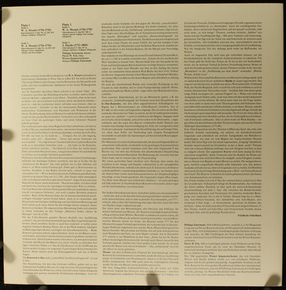 Wiener Kammerorchester, Philippe Entremont, Pierre W. Feit : Wiener Konzert, Musik auf Villa Hügel (2xLP + Box)